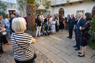 Inaugurazione della mostra su Maria Lai a Spazio Ilisso (foto S.Novellu)