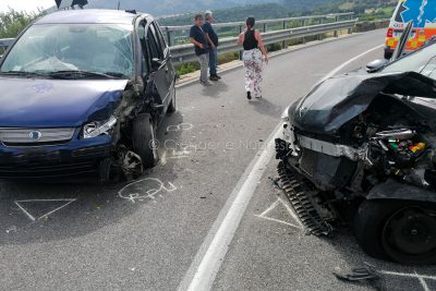 La scena dell'incidente