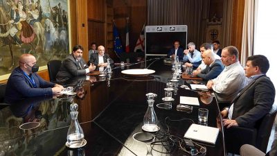 L'incontro di ieri a Villa Devoto