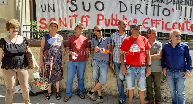 Nuoro, Manifestazione per la sanità (foto F. Nieddu)