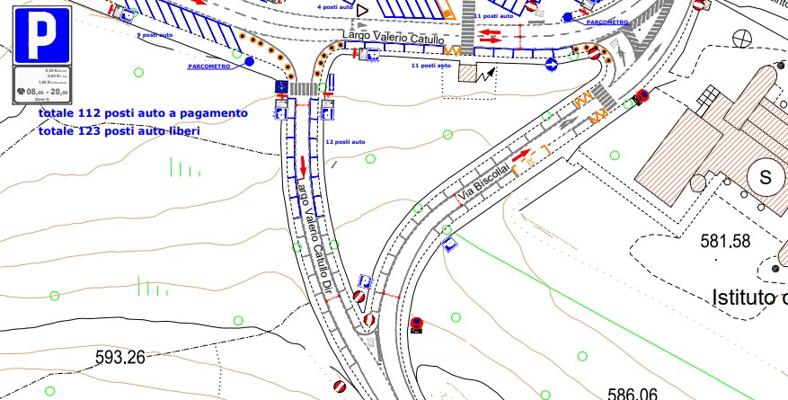 Nuoro. Il Comune batte cassa: Nuovi parcheggi (blu) nell’area del centro commerciale di Biscollai. È polemica