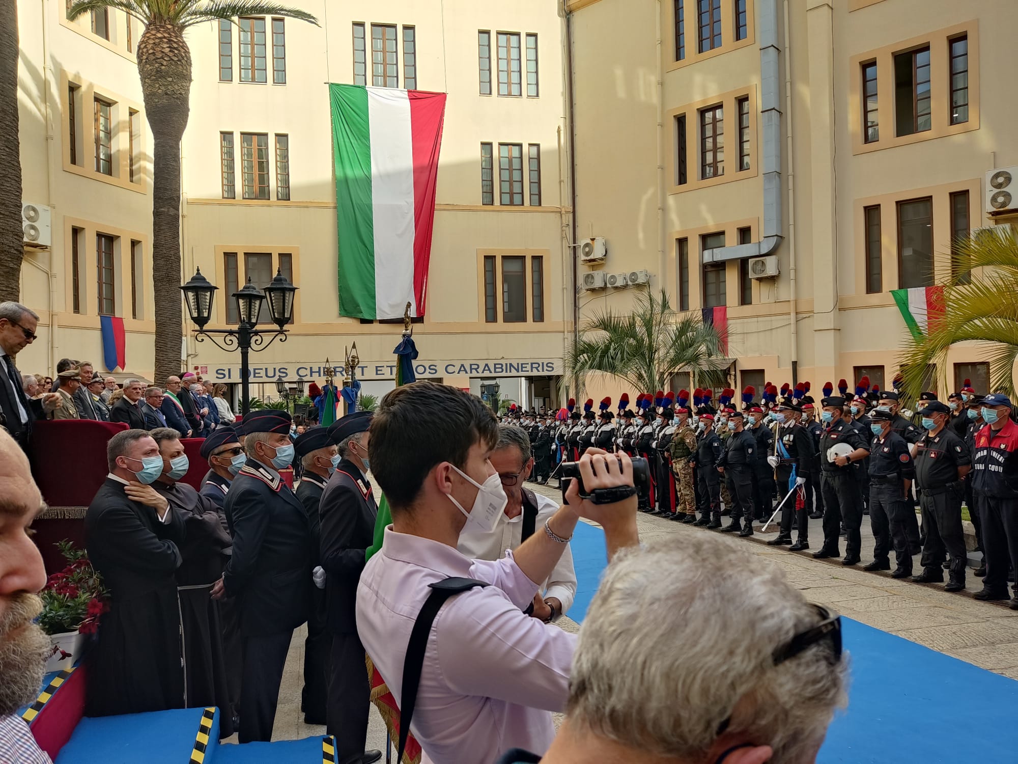 Nell’anniversario della sua fondazione, Solinas ringrazia la Benemerita a nome di tutti i sardi