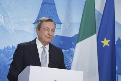 Mario Draghi (foto agenziafotogramma.it)