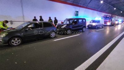 La scena dell'incidente