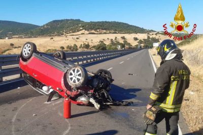 La scena dell'incidente