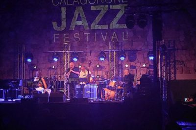 L'esibizione di Gavino Murgia al Calagonone Jazz Festival