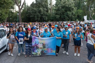 Nuoro, fiaccolata per la sanita' (foto S.Novellu)