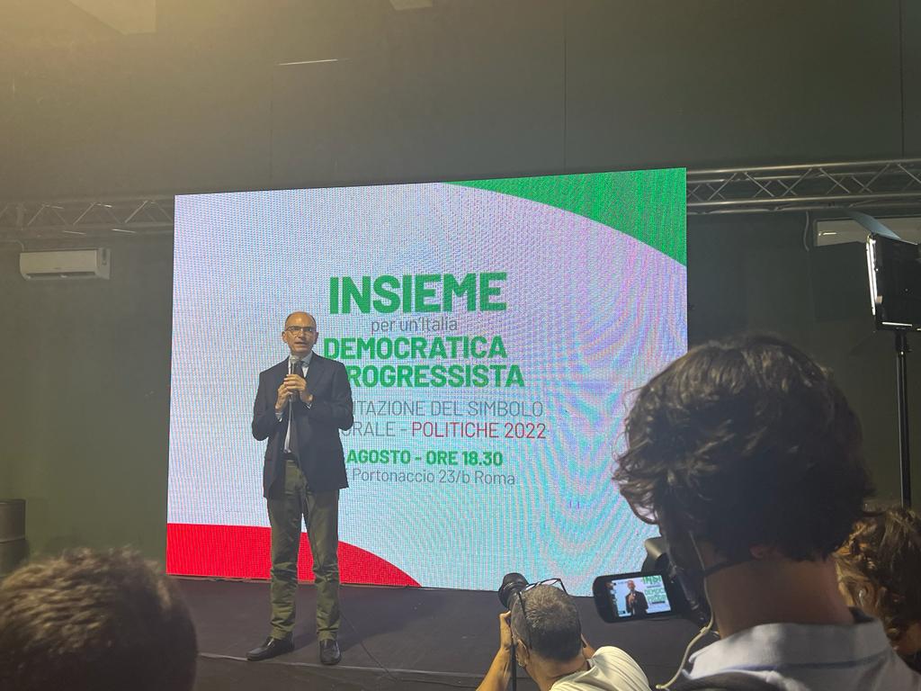 Letta, “Il nostro obiettivo è essere prima lista del Paese”