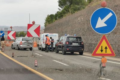 La scena dell'incidente