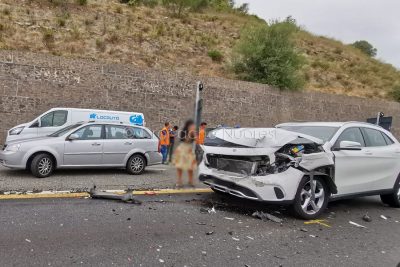 La scena dell'incidente
