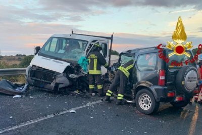 La scena dell'incidente