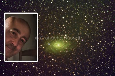 L'astronomo Stefan Louis e la galassia di Andromeda