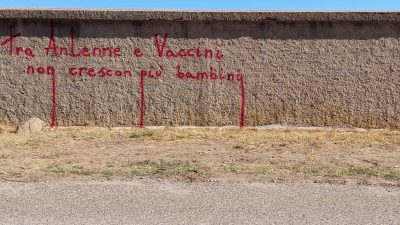 Nuoro. Scritte ingiuriose contro Andrea Soddu