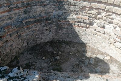 Un particolare delle terme di Tharros