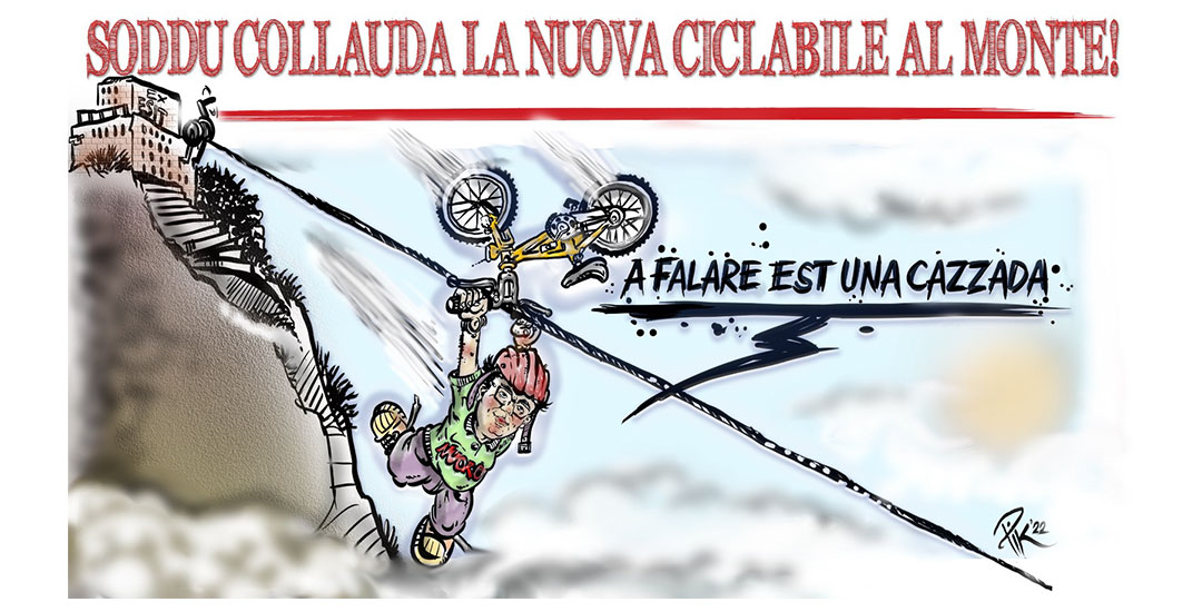 Soddu e la nuova pista ciclabile sull’Ortobene
