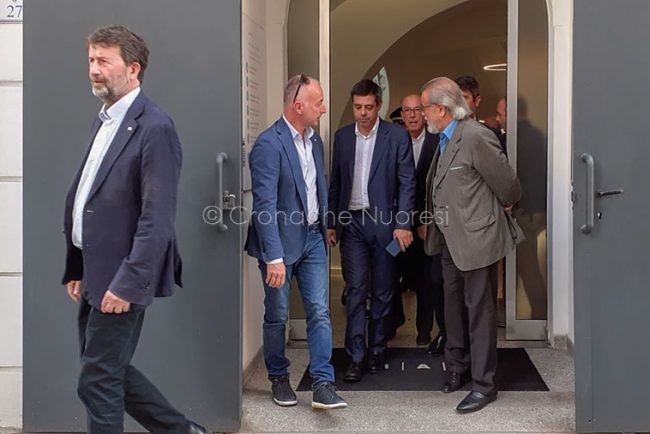 Il ministro della Cultura Dario Franceschini al MAN 