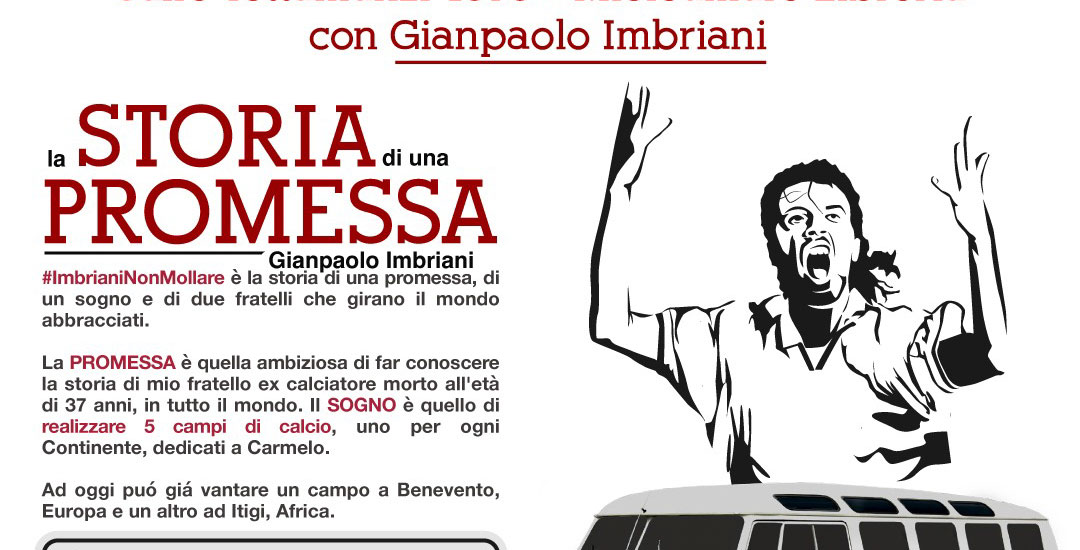 La storia di Carmelo Imbriani raccontata al caffè Tettamanzi