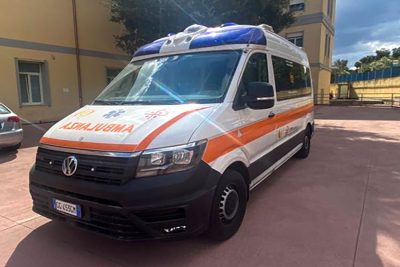 La nuova ambulanza di Sorgono