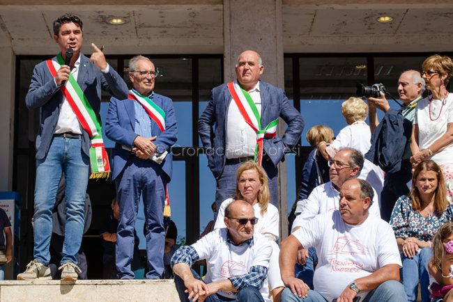 L'intervento di Soddu per i trasporti (foto F.Nieddu)