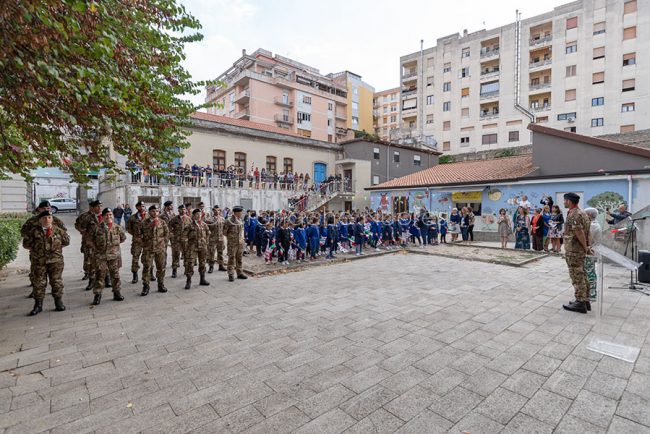 Nuoro, la Brigata Sassari al Podda (foto S.Novellu)