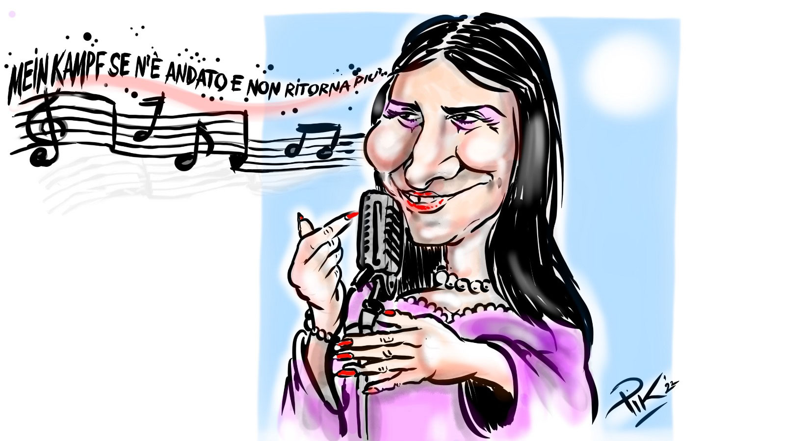 Laura Pausini rifiuta di cantare Bella Ciao: l’elogio di Salvini