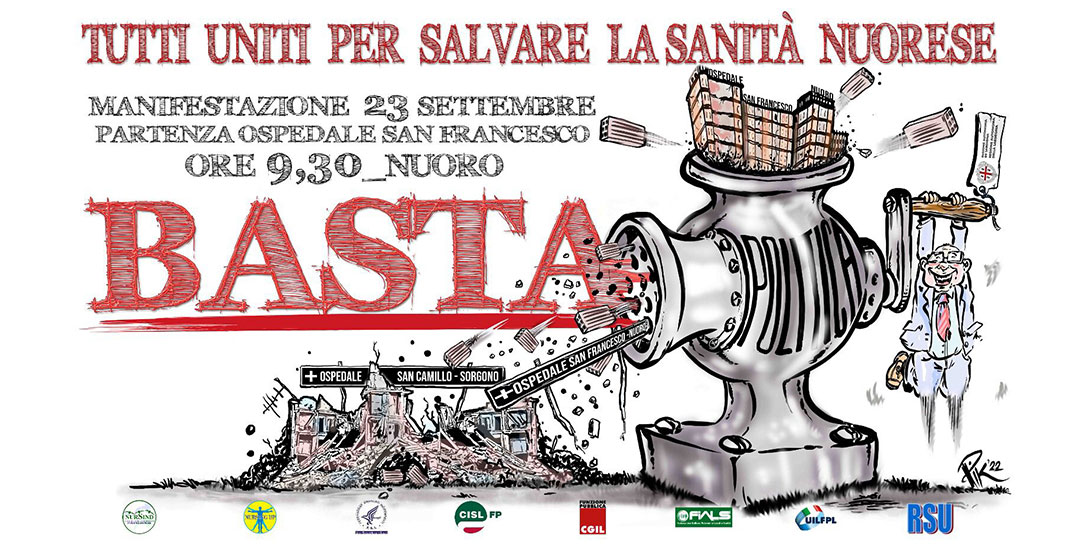 Tutti uniti per salvare la Sanità nuorese