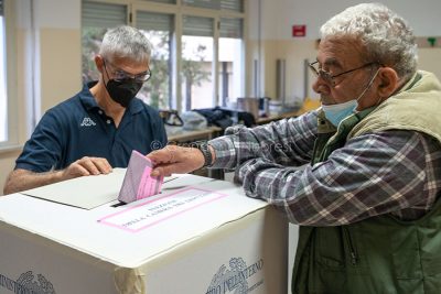 Un momento delle Elezioni politiche 2022 (foto S.Novellu)