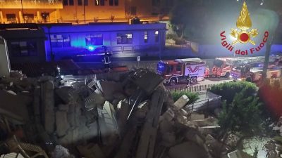 Crolla un'ala dell'Università di Cagliari