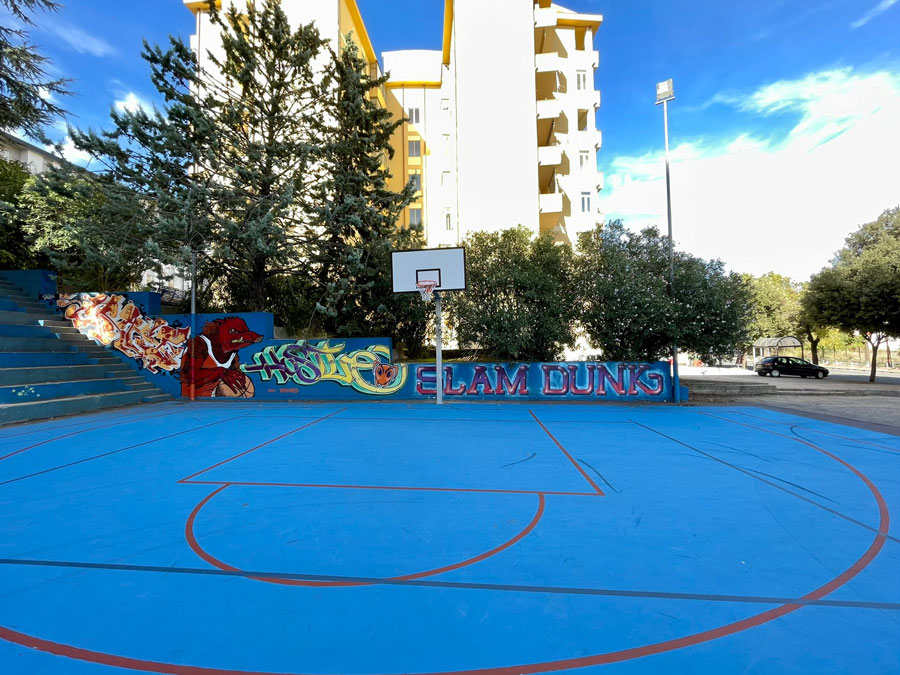 Nuoro. Conclusi i lavori nel campetto sportivo in via Costituzione