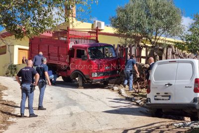 La scena dell'incidente a Lollove
