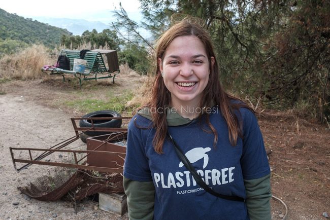 Veronica Canu, presidente Plastic-free (foto S.Novellu)