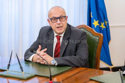 Il prefetto di Nuoro Luca Rotondi (foto S.Novellu)