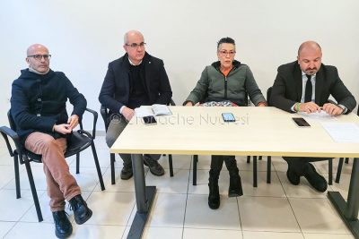 La conferenza stampa dell'Intergruppo (foto S.Meloni)
