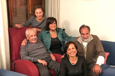 La festa per i 103 anni dell'ingegner Maccioni, nel 2021