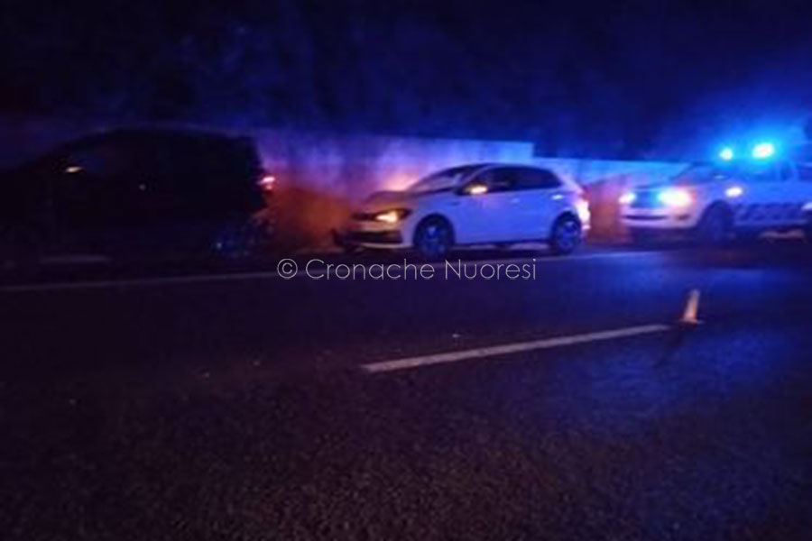 Tamponamento a catena in galleria all’altezza di un cantiere sulla 131 DCN in direzione di Nuoro: un ferito