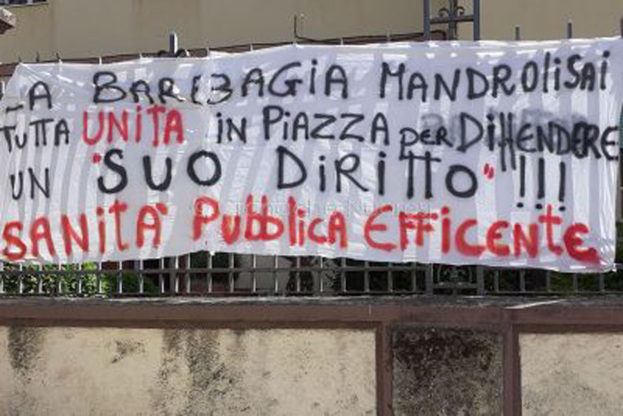 Sorgono in piazza per la sanità: l’emergenza in Barbagia Mandrolisai non può più attendere