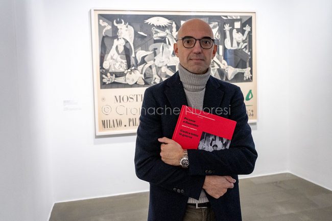 Michele Tavola, curatore della mostra (foto S.Novellu)