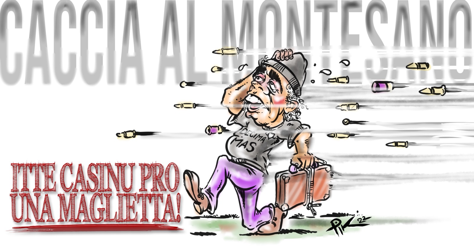 Montesano in tv con la maglia della Xª MAS: cacciato dalla RAI