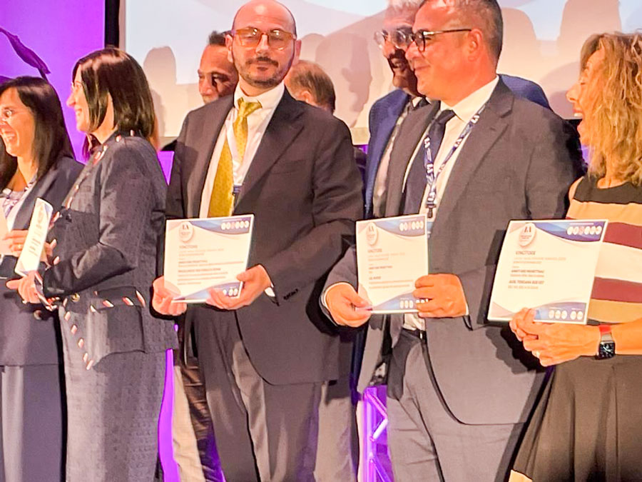 L’ASL di Nuoro si aggiudica l'”Oscar alla Sanità” per la “Progettazione della piattaforma ambulatoriale aziendale”