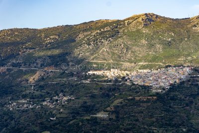 Una panoramica di Gairo (foto S.Novellu)
