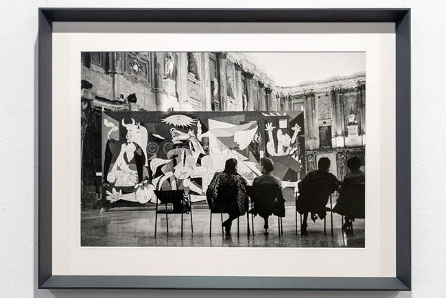 Uno scatto di René Burri dell'esposizione milanese del 1953 (foto S.Novellu)