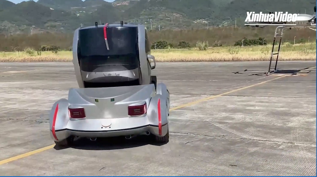 Cina. Svelato nuovo prototipo di “auto volante” a due posti – VIDEO