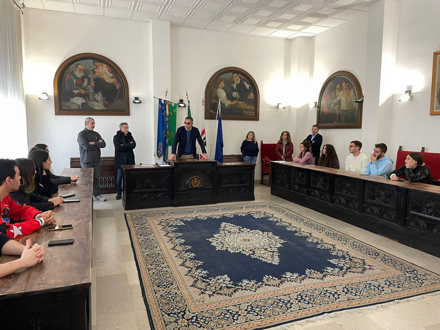 Nuoro. Accolti i volontari del servizio civile digitale