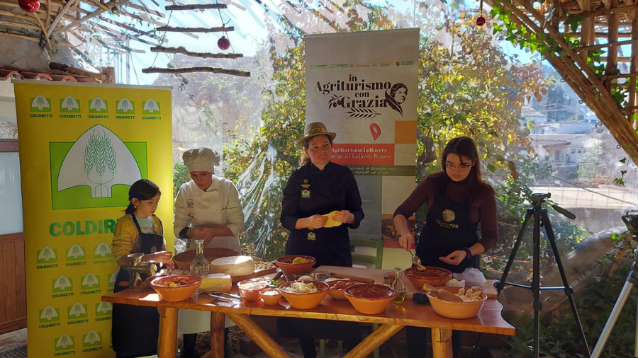 In agriturismo con Grazia: grande partecipazione alla prima tappa di Lollove
