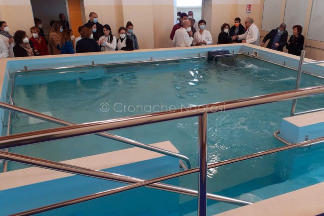 Inaugurazione del nuovo padiglione di riabilitazione allo Zonchello