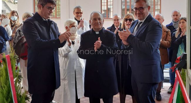 Inaugurazione del nuovo padiglione di riabilitazione allo Zonchello