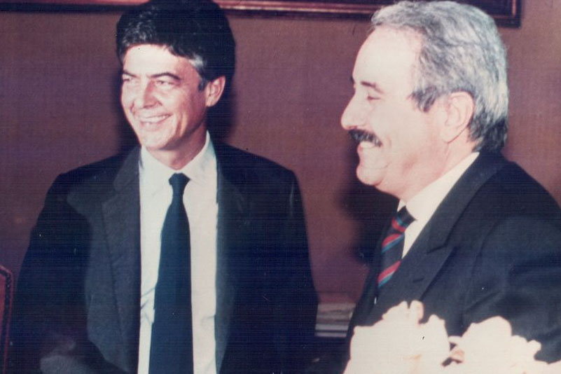 Alla Biblioteca Satta l’ex ministro Claudio Martelli presenta  “Vita e persecuzione di Giovanni Falcone”