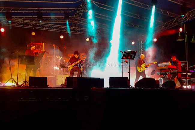 Nuoro, la PFM in concerto (foto F.Nieddu)