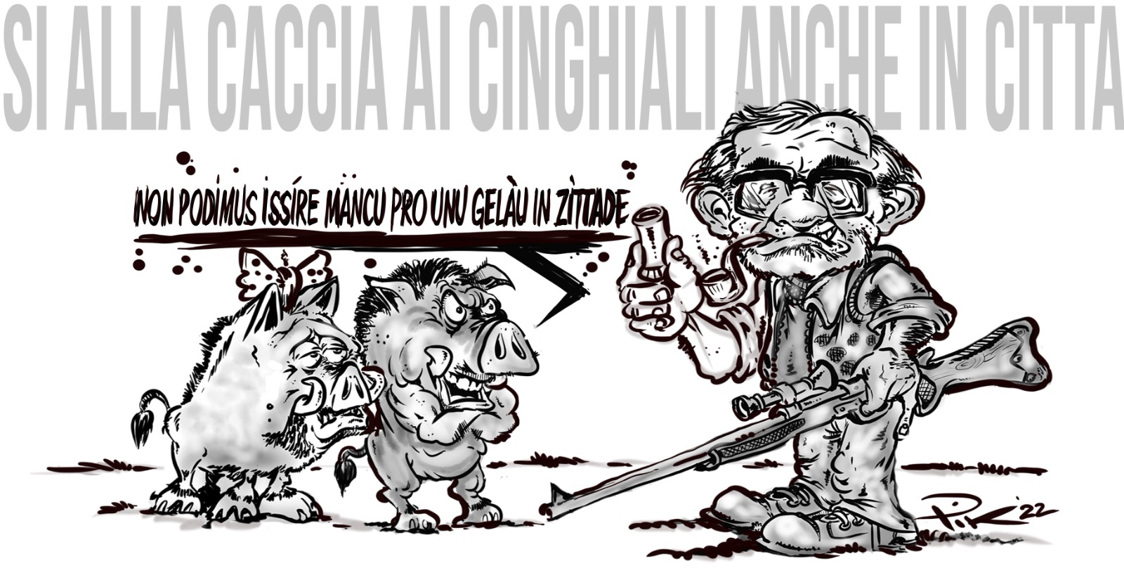 Via libera del Governo alla caccia ai cinghiali in città