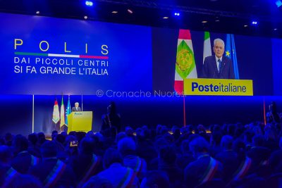 Il presidente Mattarella all'evento Polis (foto S.Meloni)